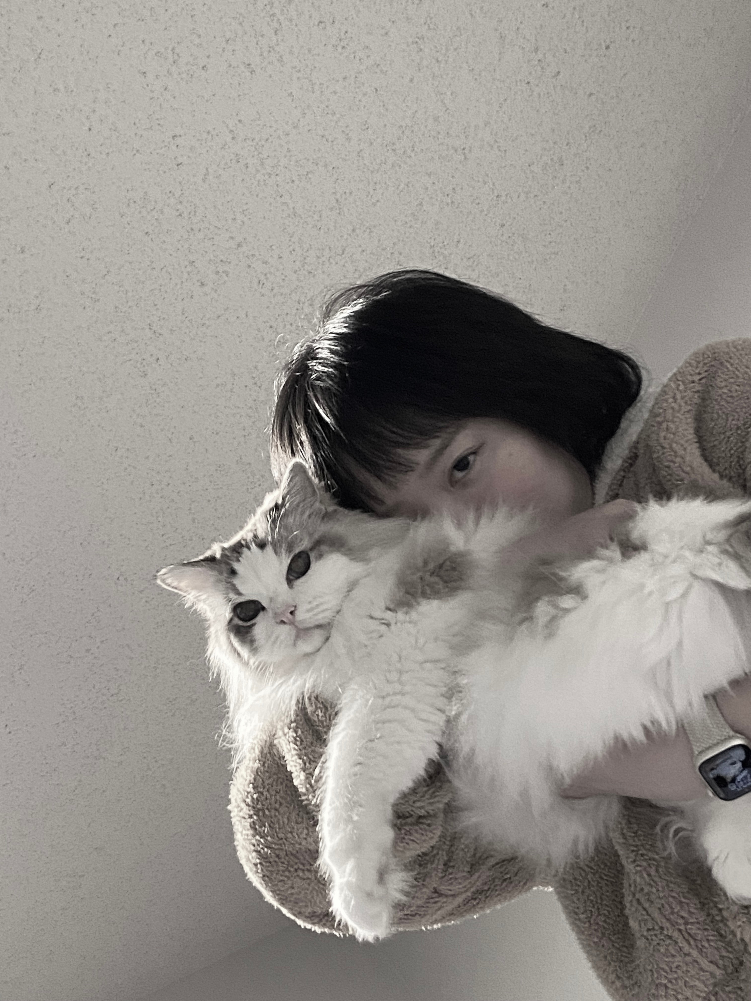 Person carrying flowers